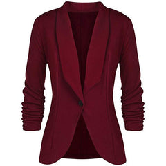 One-Buttoned Suit Jacket for Women