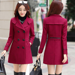 Women's Slim Wool Coat