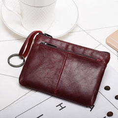 Men's Genuine Leather Short Wallet