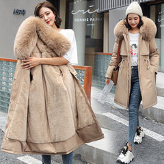 Women's Warm Cotton Lined Winter Coat