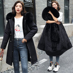 Women's Warm Cotton Lined Winter Coat