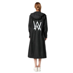Unisex Windproof Hooded Raincoat