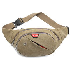 Casual Canvas Waist Pack