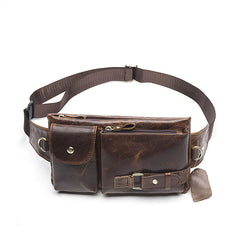 Leather Waist Bag for Men