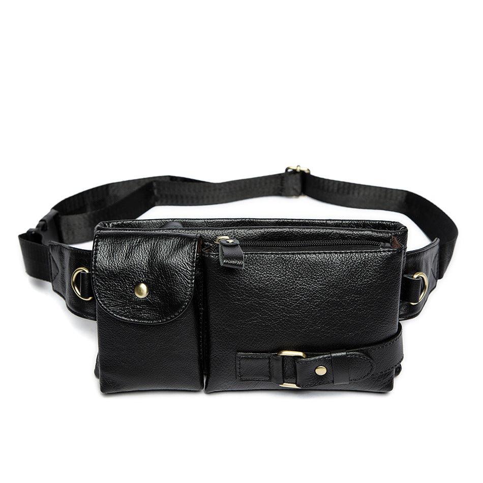 Leather Waist Bag for Men