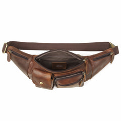Men's Genuine Leather Waist Bag