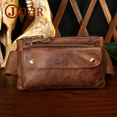 Men's Casual Genuine Leather Waist Bag