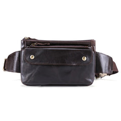 Men's Casual Genuine Leather Waist Bag