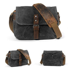 Men's Vintage Canvas Shoulder Bag