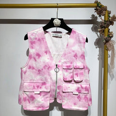 Women's Sleeveless Top and Mini Skirt 2 pcs Set