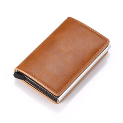 Unisex PU Leather Vintage RFID Wallet