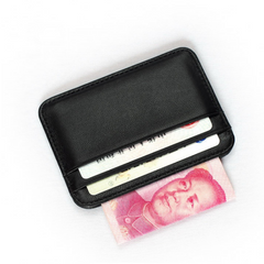 Extra Slim Leather Card Holder