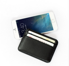 Extra Slim Leather Card Holder