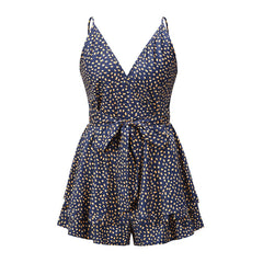 Women's Summer Ruffled Romper
