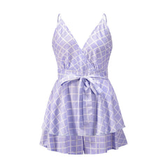 Women's Summer Ruffled Romper