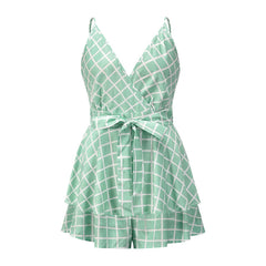 Women's Summer Ruffled Romper