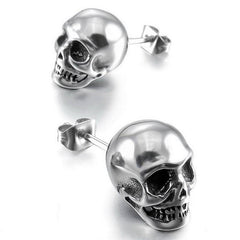Punk Skull Earrings for Men