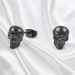 Punk Skull Earrings for Men