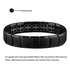 Stainless Steel Germanium Magnetic Chain Bracelet