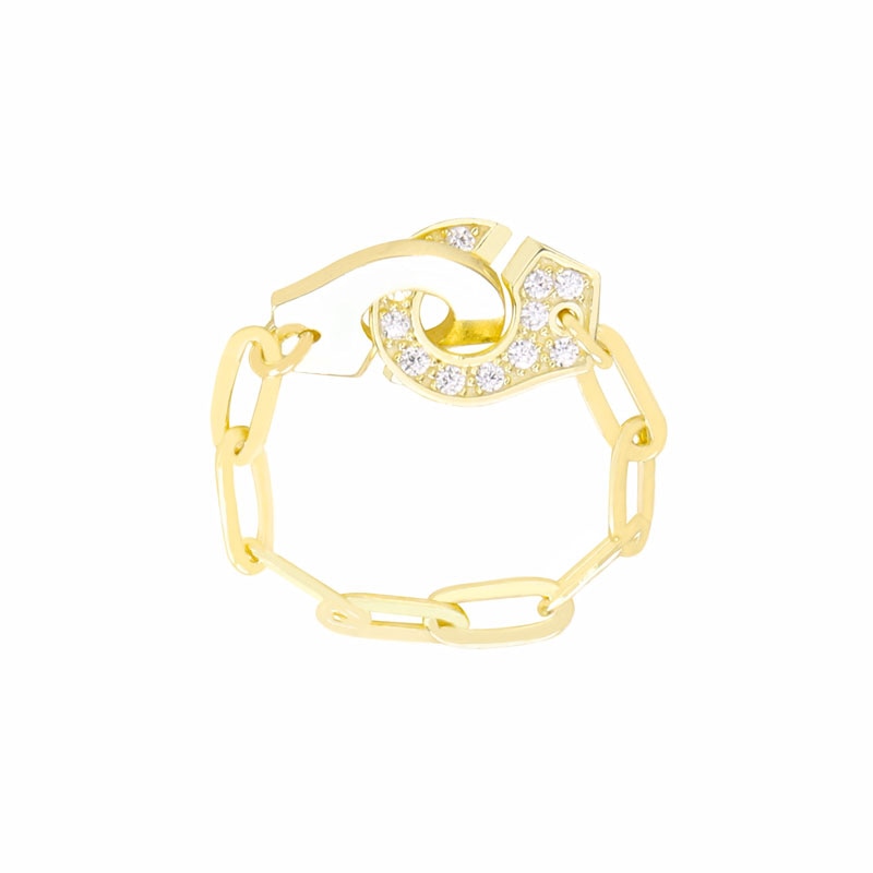 Sterling Silver Handcuff Ring