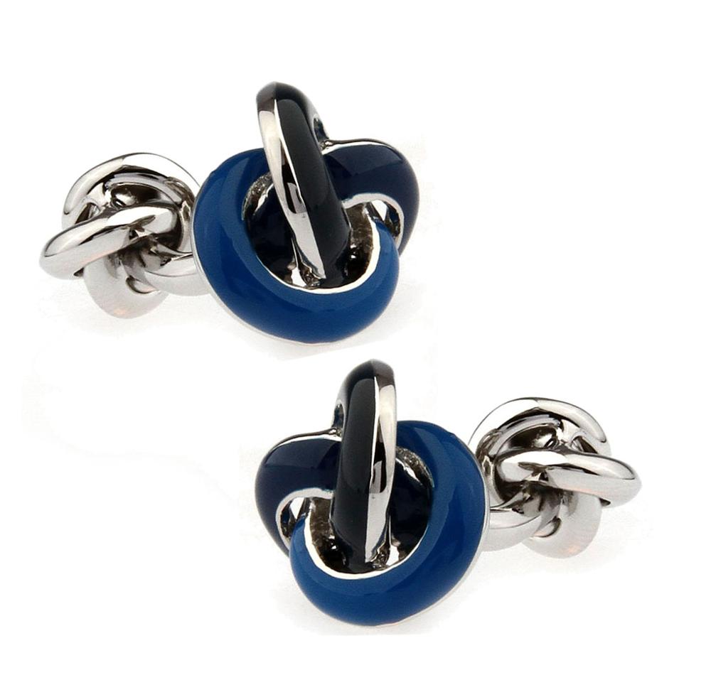 Men's Unique Rope Illusion Cufflinks