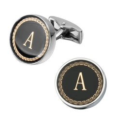 Litera Printed Men's Cufflinks