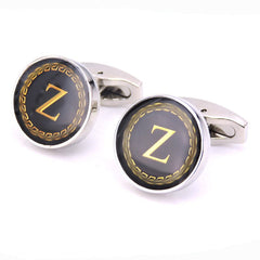 Litera Printed Men's Cufflinks
