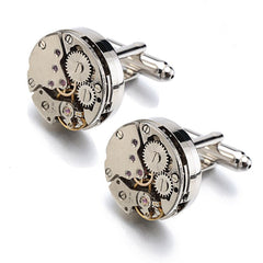 Men's Multicoloured Stainless Steel Cufflinks