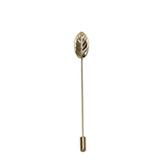 Men's Plant Shape Brooch