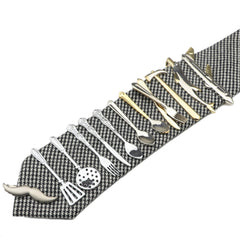 Men's Stainless Silver Tie Clip