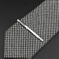 Men's Stainless Silver Tie Clip