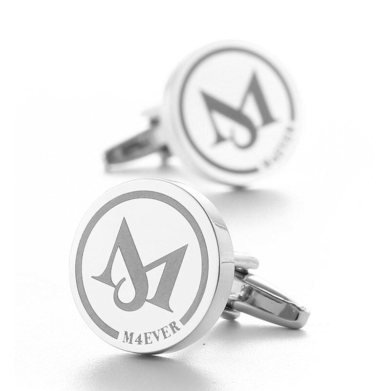 Personalized Engraved Square Wedding Cufflinks