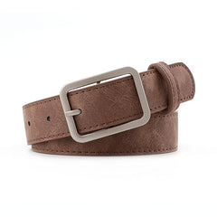 Women's Wide Leather Waist Belt