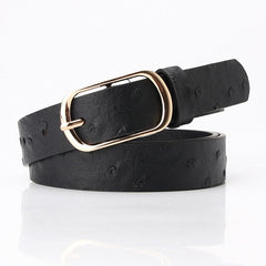 Women's Vintage Animal Textured Belt