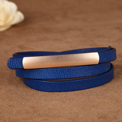 Women's Slim Leather Belt