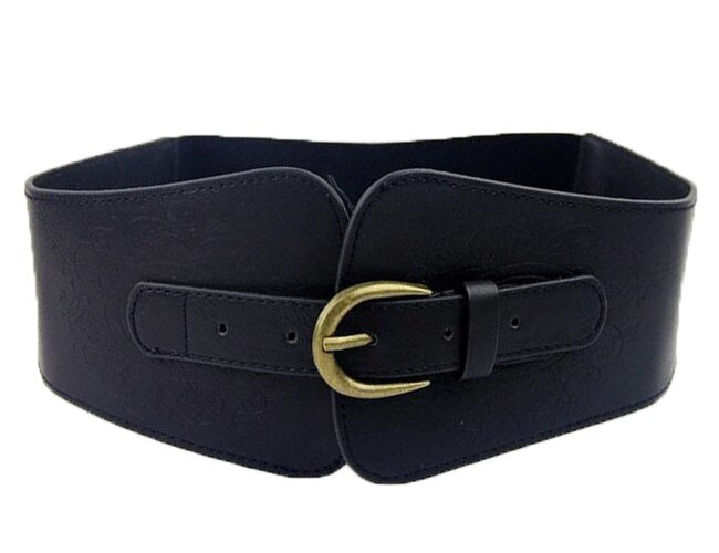 Women's Vintage Style Wide Belt