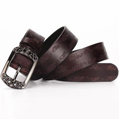 Women's Genuine Leather Vintage Belt