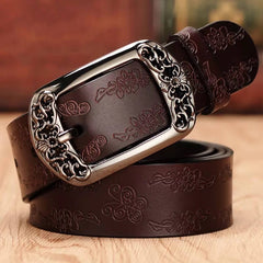 Women's Genuine Leather Vintage Belt
