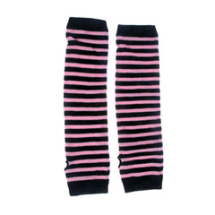 Women's Striped High Fingerless Gloves