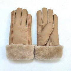 Women's Sheepskin Elegant Style Gloves