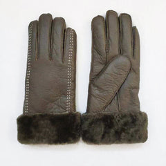 Women's Sheepskin Elegant Style Gloves