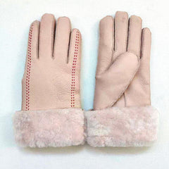 Women's Sheepskin Elegant Style Gloves