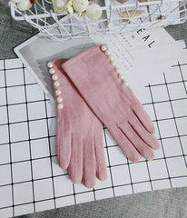 Women's Elegant Pearl Gloves