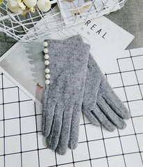 Women's Elegant Pearl Gloves