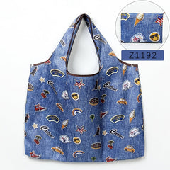 Reusable Colorful Patterned Shopping Bag