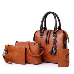 Women's Leather Shoulder Messenger Bag