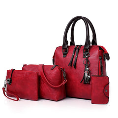 Women's Leather Shoulder Messenger Bag