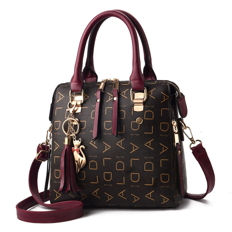 Luxury Women's Crossbody Bag in Print