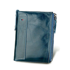 Women's Genuine Leather Short Wallet