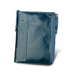 Women's Genuine Leather Short Wallet